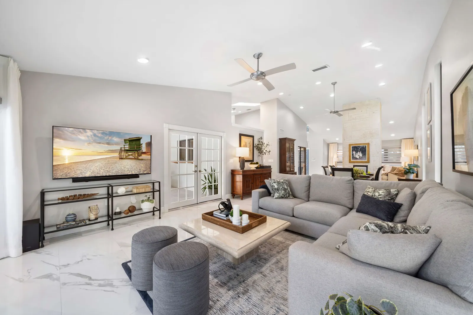 Coral Gables Family Home, photograph by Kathryn Interiors
