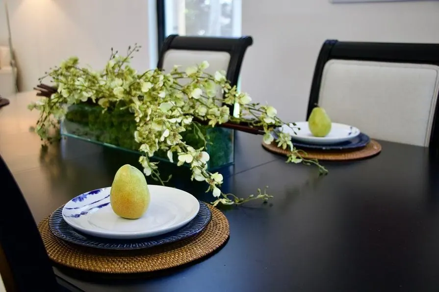 Coral Gables Family Home, Dining room by Kathryn Interiors