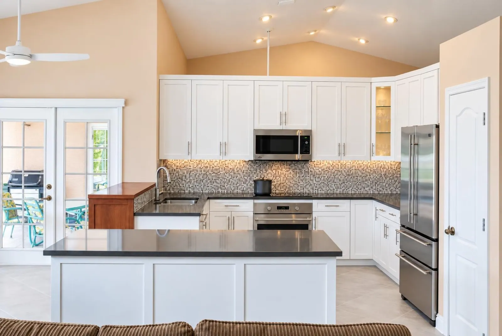 Coral Springs Kitchen by Kathryn Interiors