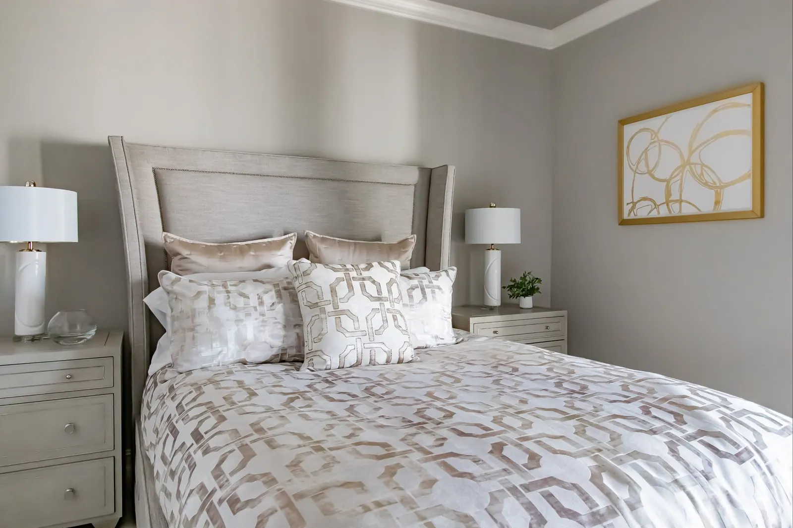 A Real Dream On The Intracoastal, Bedroom by Kathryn Interiors