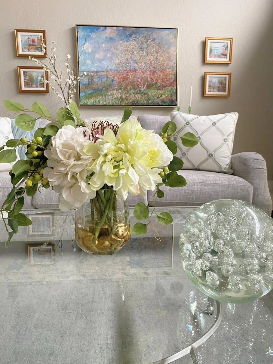Weston Home, Living room by Kathryn Interiors