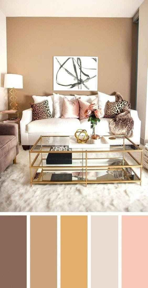 Color palette for long living room