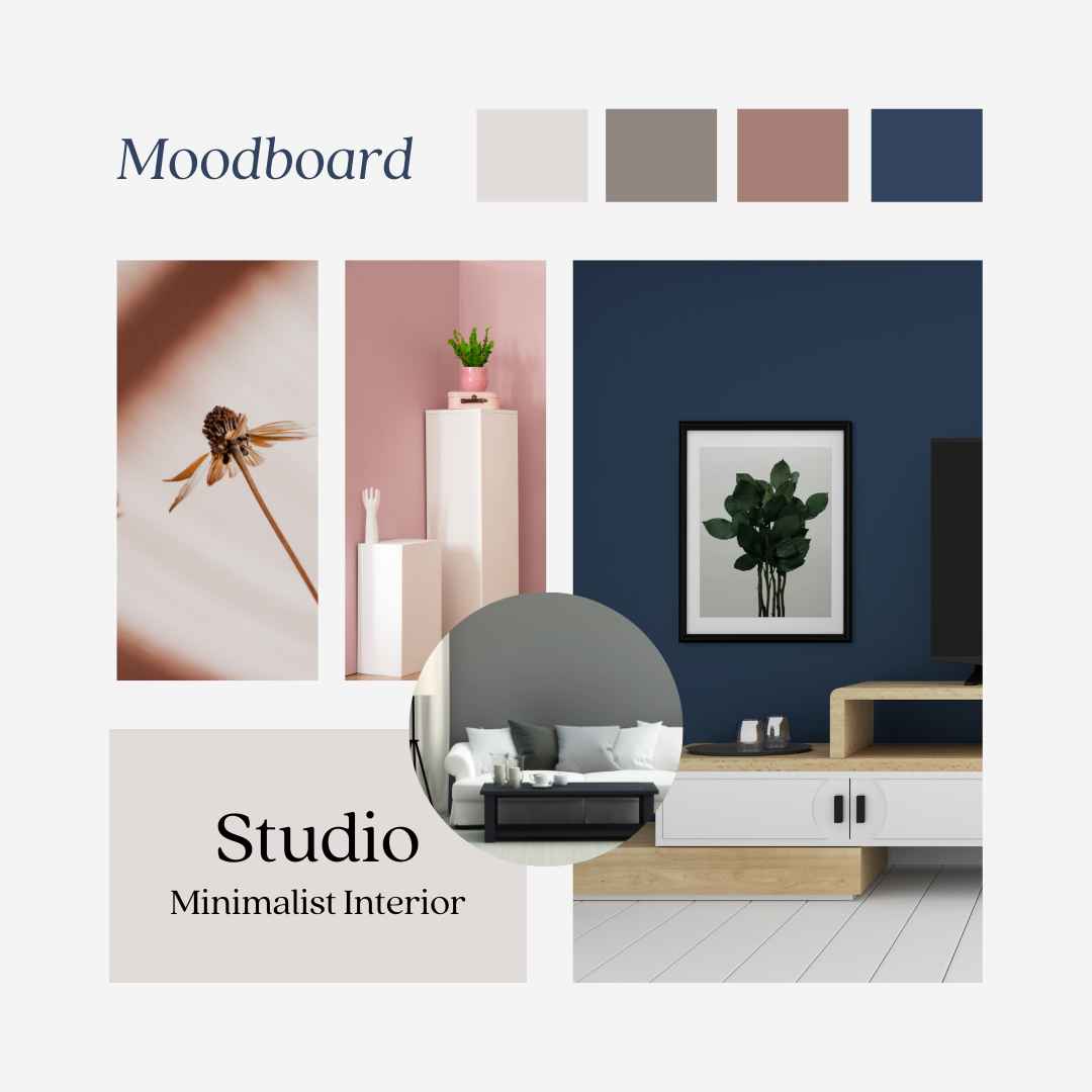 A nice studio color palette for moodboard